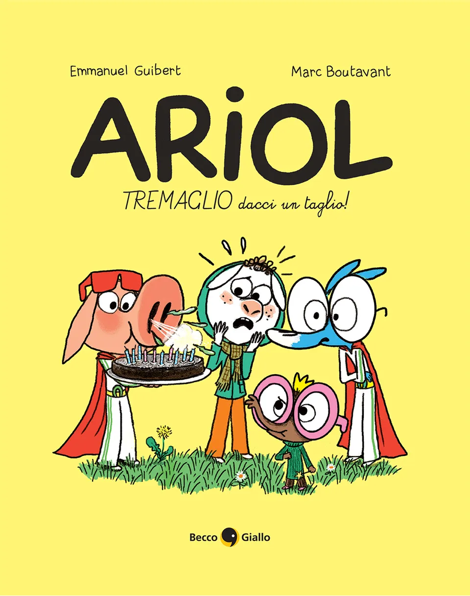 BeccoGiallo Kids Ariol Tremaglio fumetto bambini 128 pagine