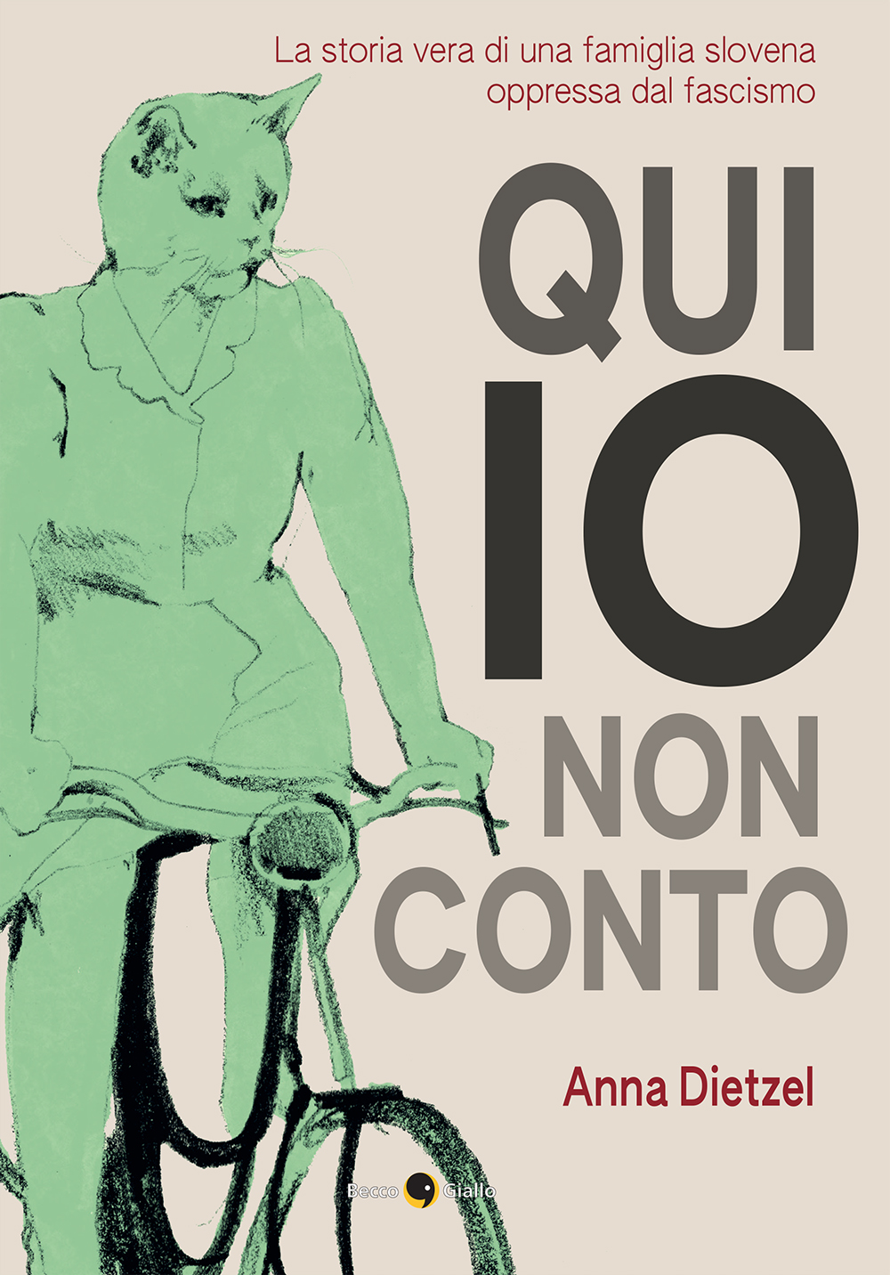 BeccoGiallo Qui io non conto graphic novel brossura 152 pp