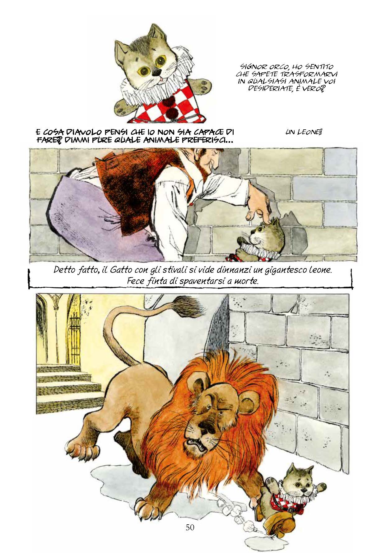 Nicola Pesce Il gatto con gli stivali libro illustrato brossurato