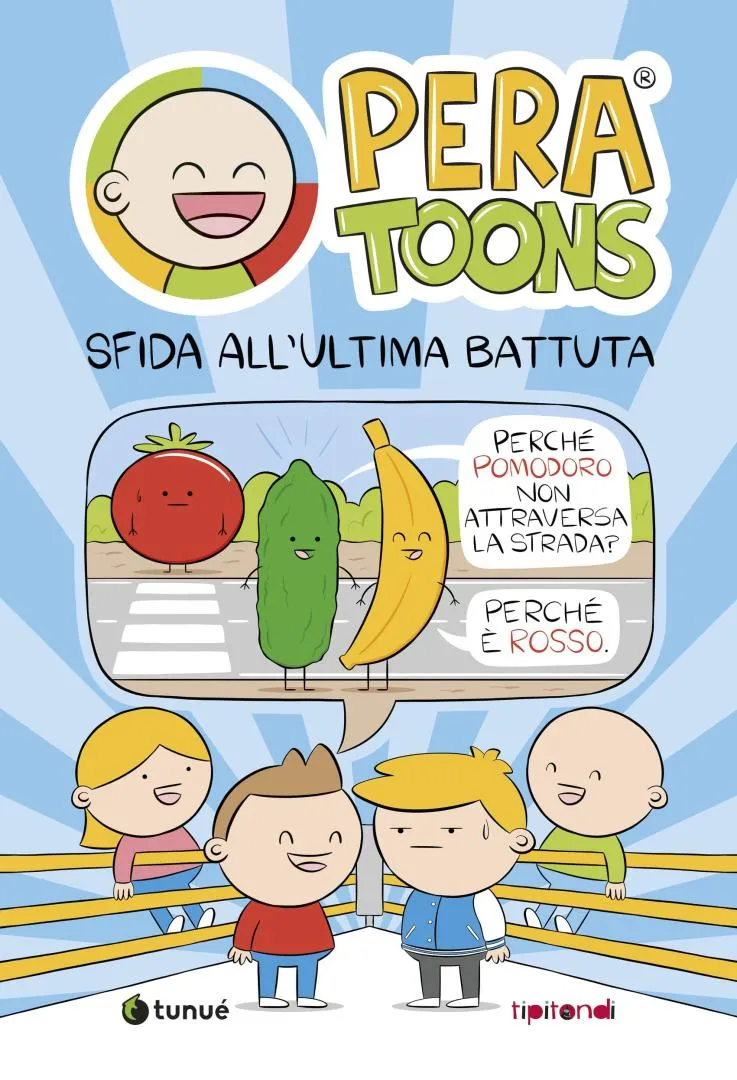 Tunué Tipitondi Più Sfida all'Ultima Battuta fumetto Pera Toons