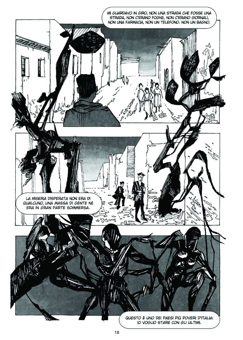 BeccoGiallo Biografie Danilo Dolci fumetto 208 pp brossura