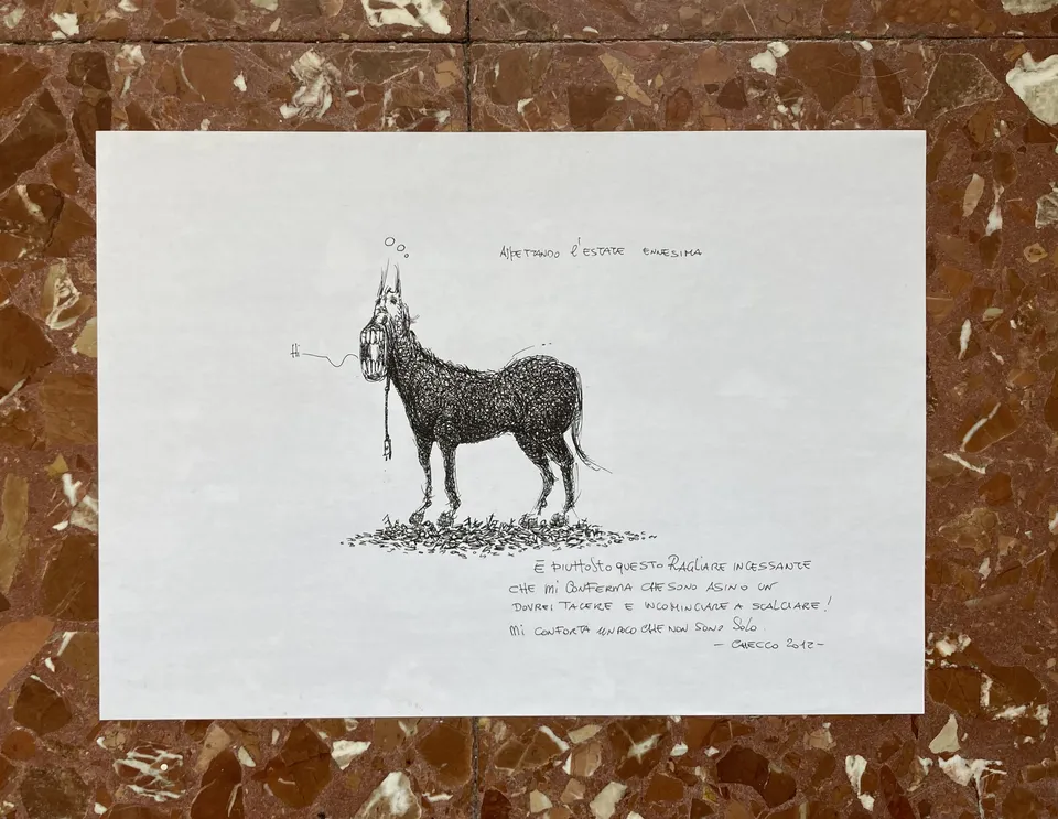 Mammaiuto Il Rappresentante 3 tavola originale Frongia