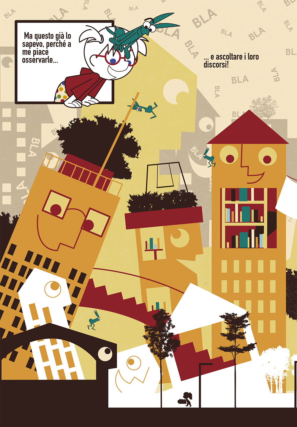 BeccoGiallo Graphic Journalism Architettura della felicità fumetto 168 pp