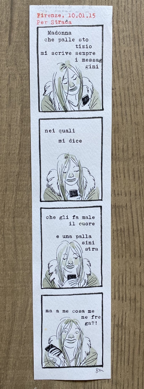 Mammaiuto Tavole originali Fototessere 86 disegno pezzo unico