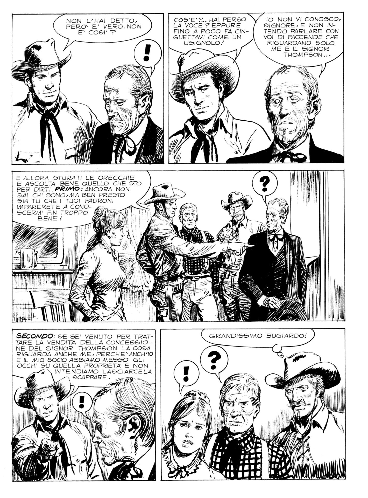 Nicola Pesce Maestri del Fumetto Tex – Il Grande! fumetto western