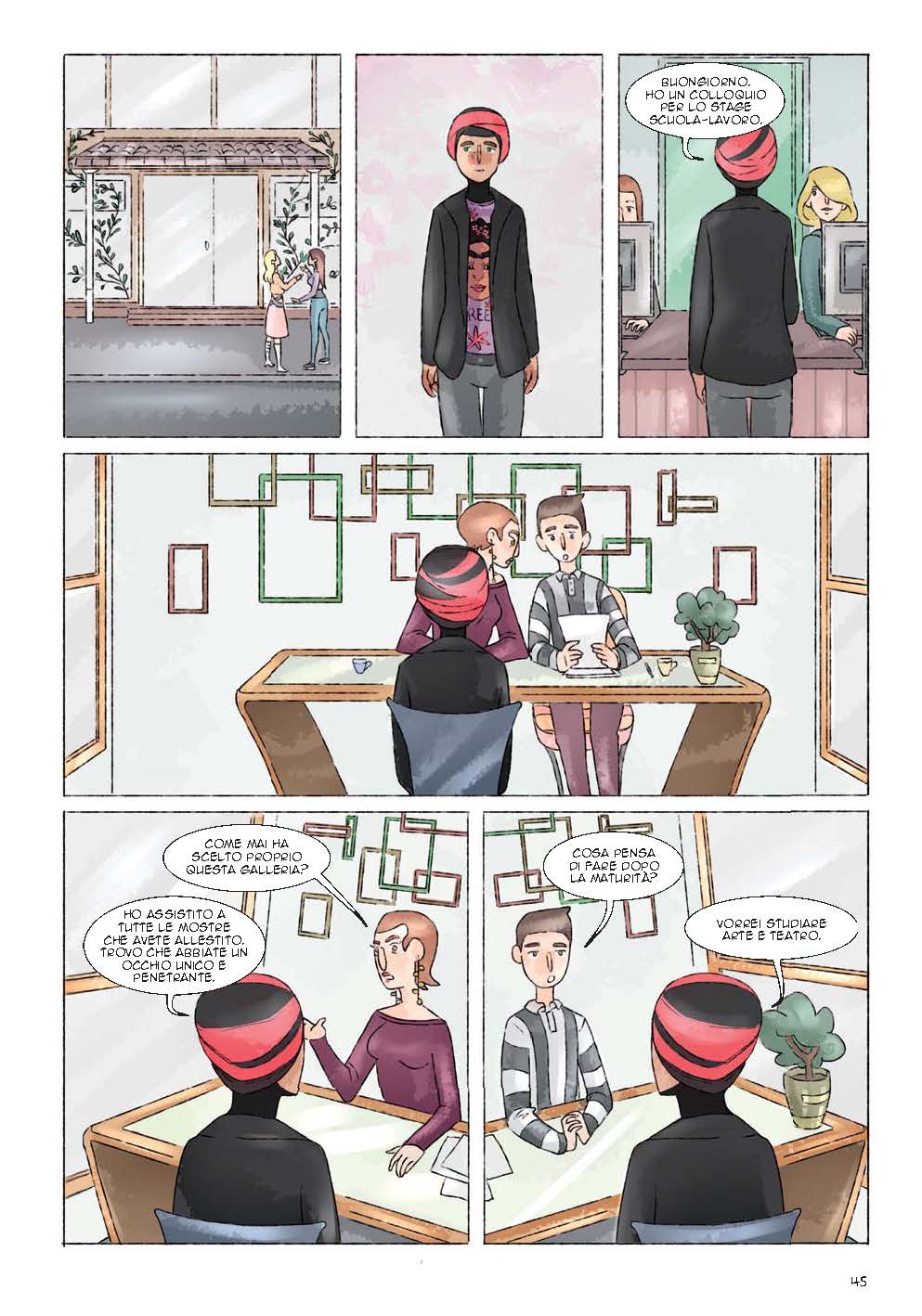 Tunuè Graphic Novel Possiamo essere tutto fumetto identità famiglia