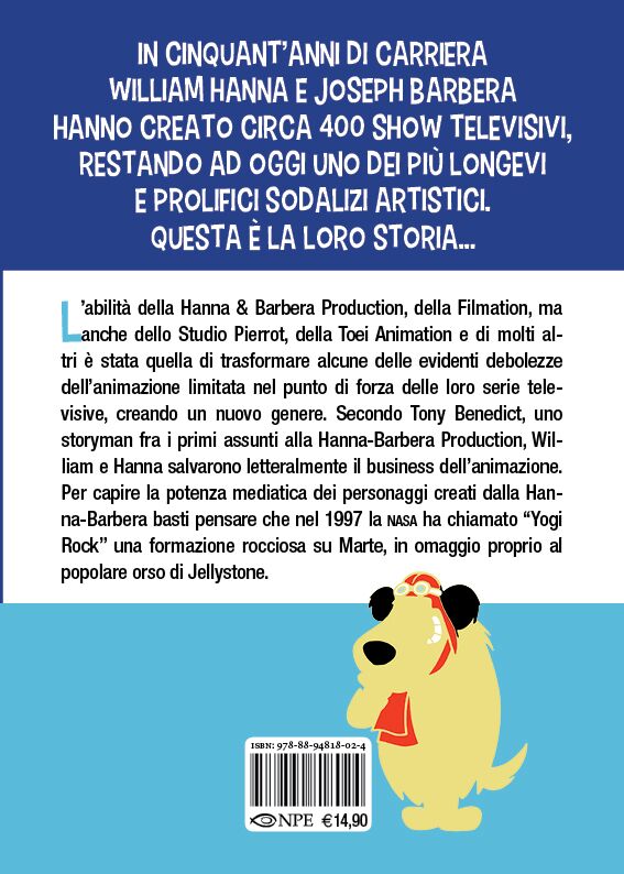Nicola Pesce Hanna & Barbera saggio brossurato animazione