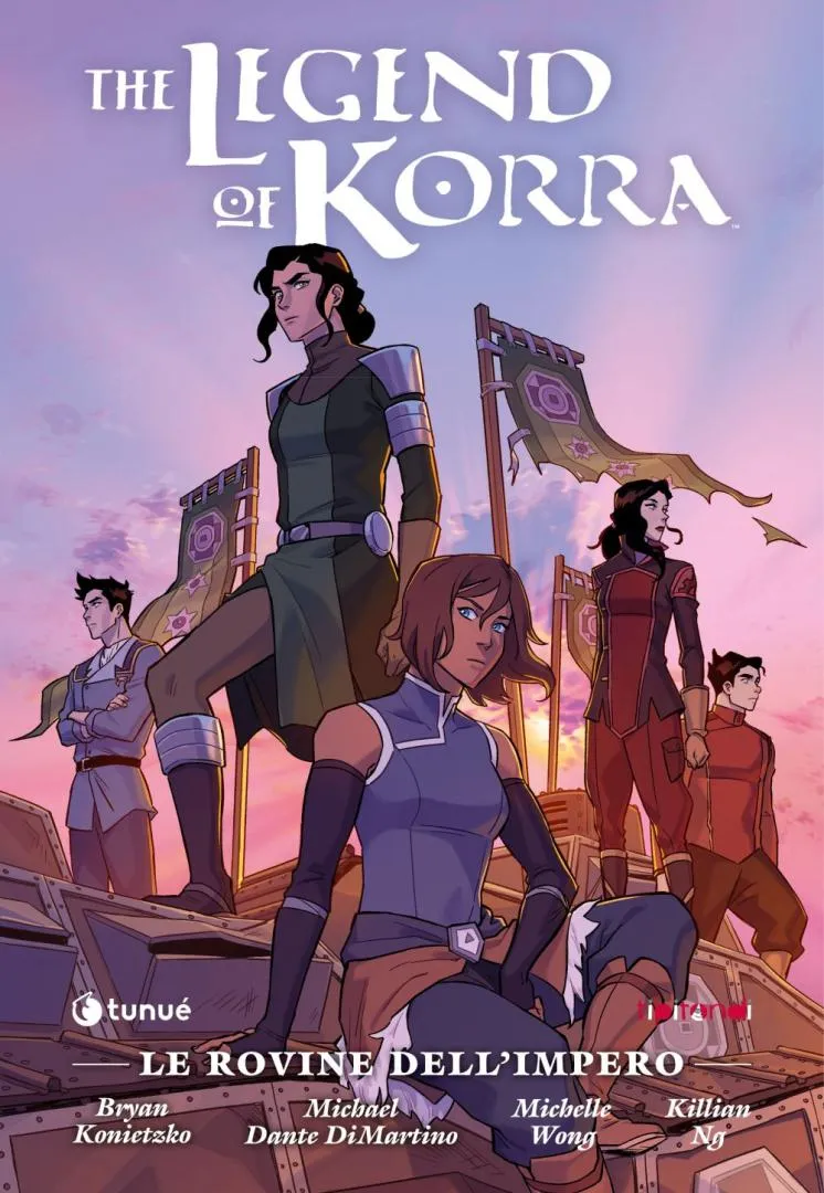 Korra Vol.2 Rovine dell'impero fumetto Tunuè