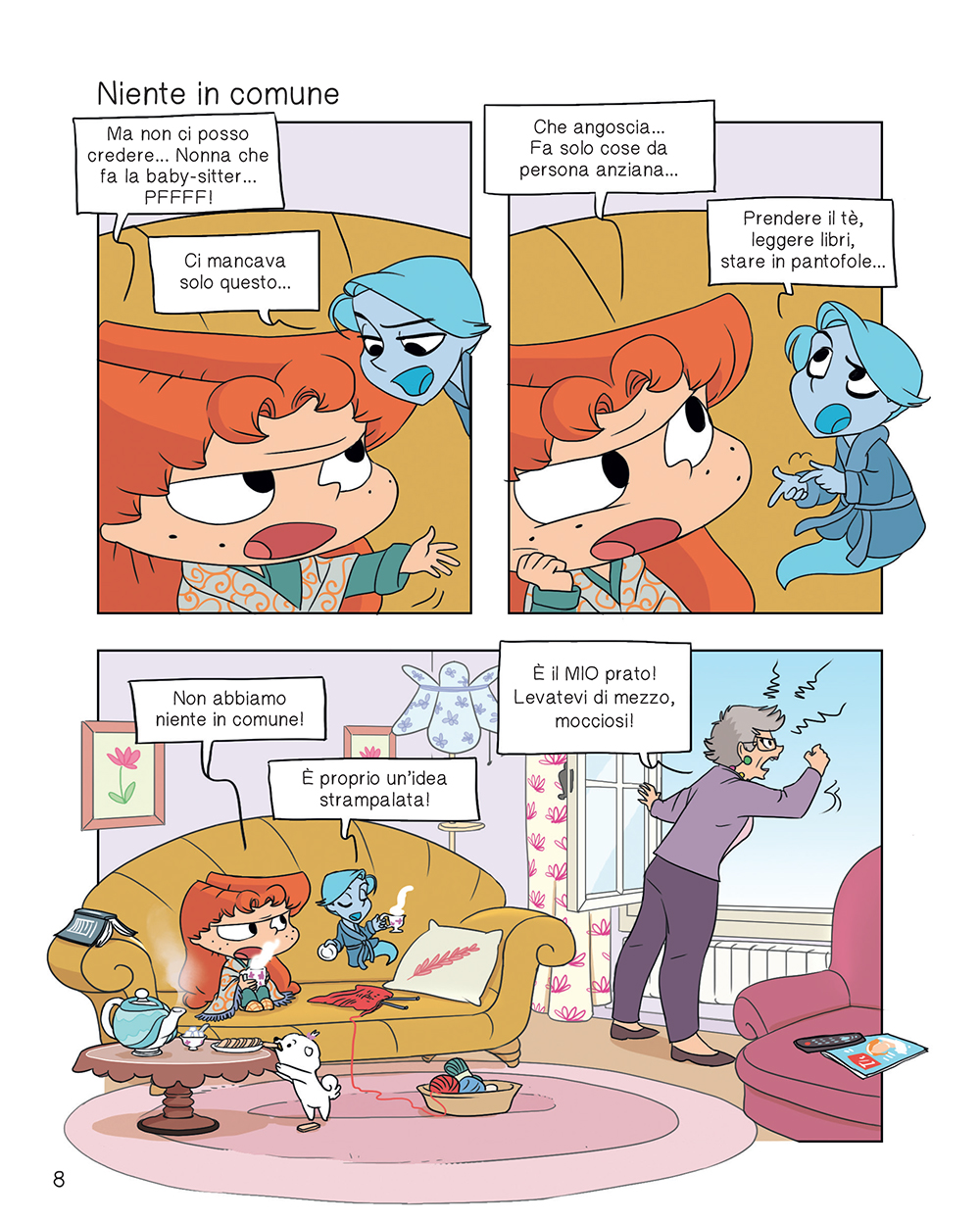BeccoGiallo Kids Adele Crudele Jurassic Nonna fumetto 80 pp