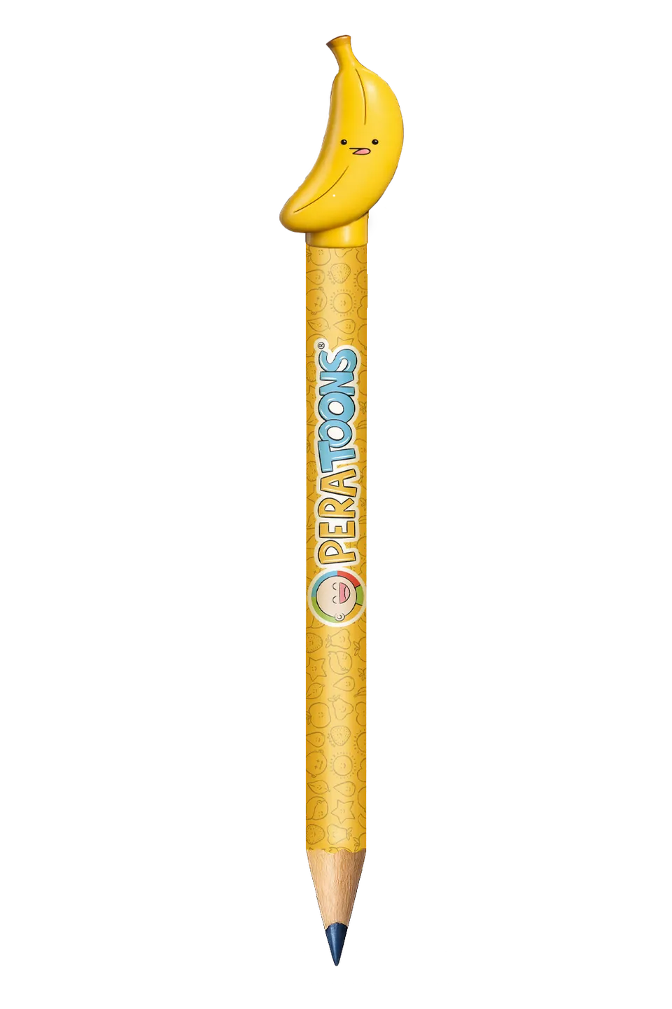 Tunuè Pera Toons matita con pen topper Banana gadget