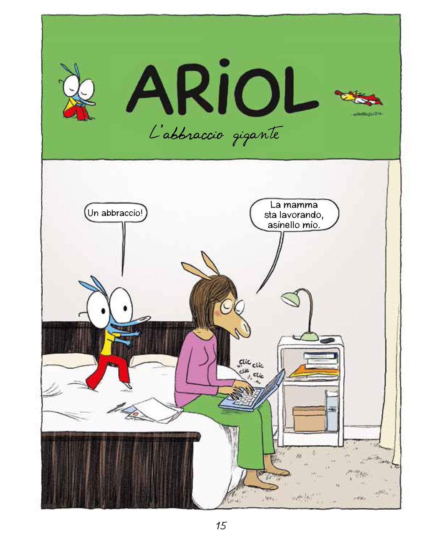 BeccoGiallo Kids Ariol – Bisbiglia fa centro fumetto 128 pp.