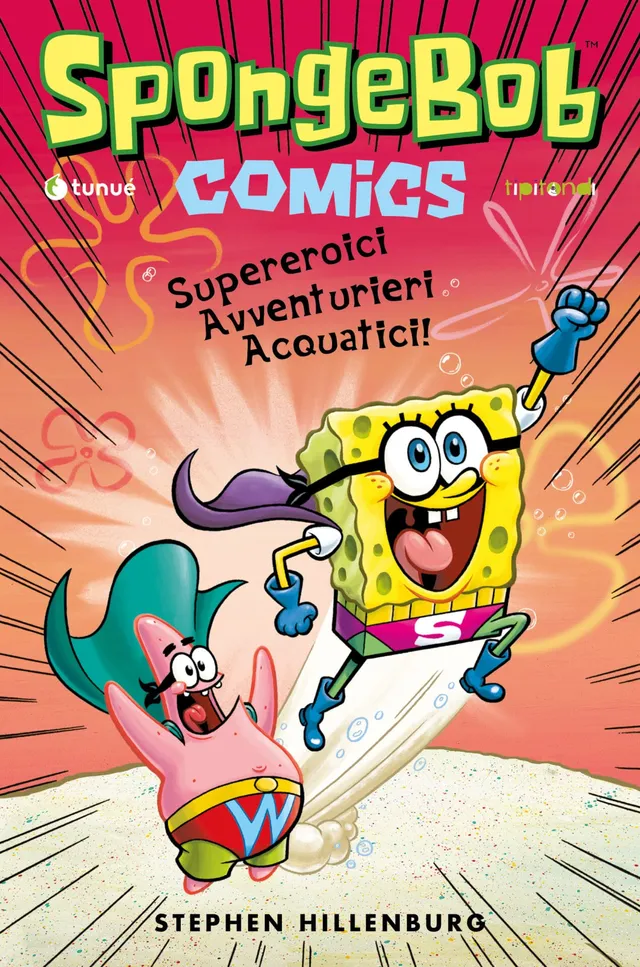 Tunué Straniera SpongeBob Vol. 2 fumetto supereroi kids