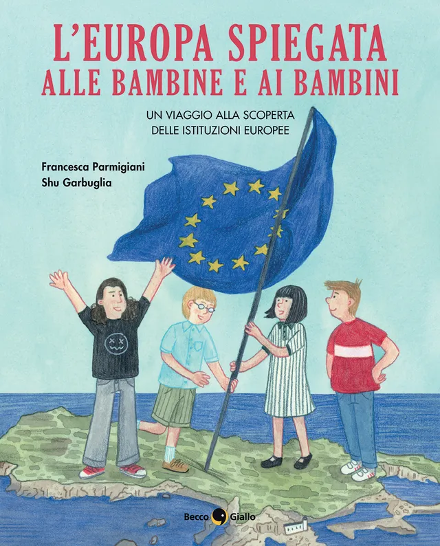 BeccoGiallo Kids L’Europa spiegata libro bambini 56 pp cartonato