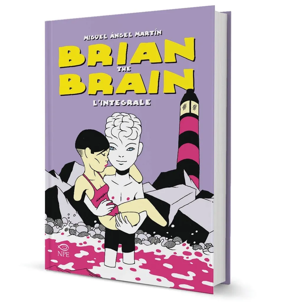 Miguel Ángel Martín Brian the Brain L’Integrale fumetto brossurato