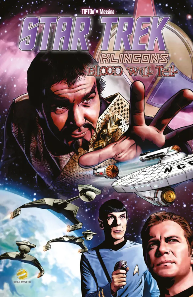 Goen Real World Star Trek Blood Will Tell graphic novel a colori