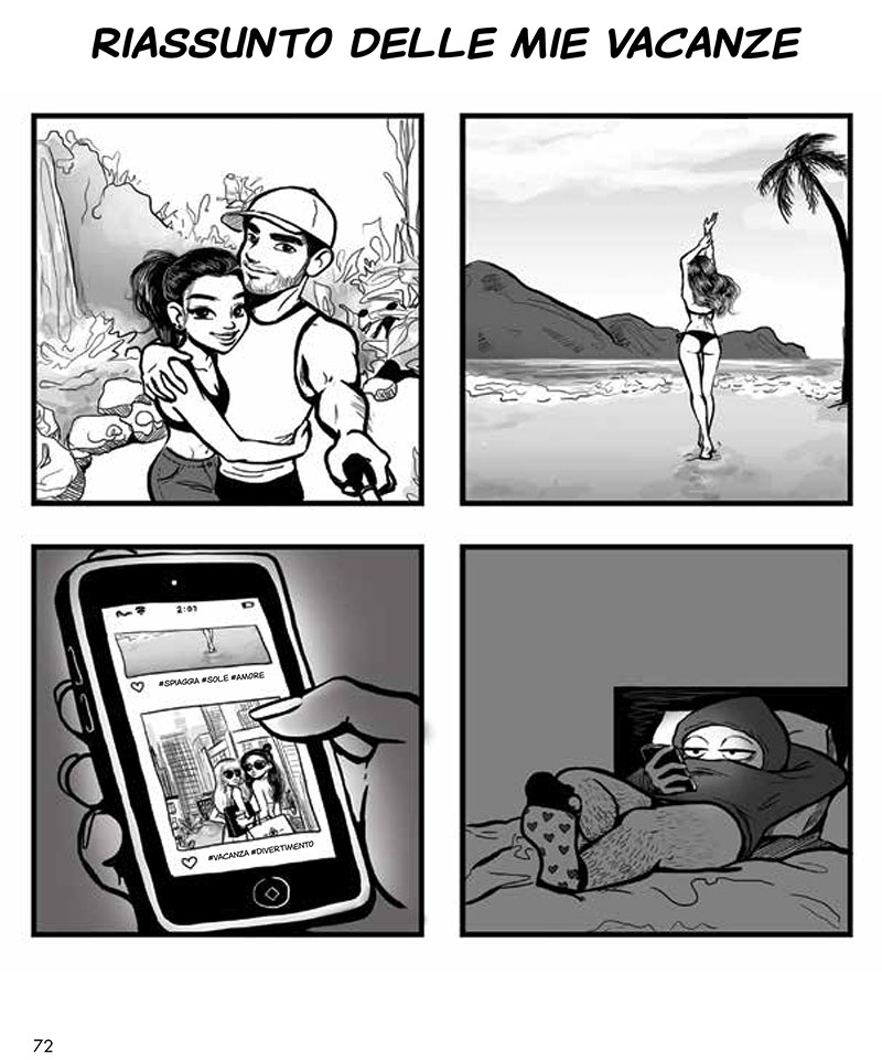 BeccoGiallo Humor Prendersela comoda fumetto 168 pp colori