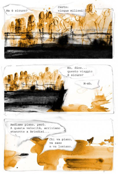 BeccoGiallo Graphic Journalism Kater I Rades fumetto 128 pp. colori