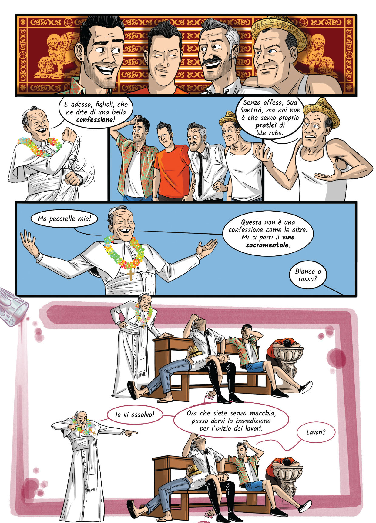 BeccoGiallo unplugged Rumatera Imbrecanati fumetto 144 pagine