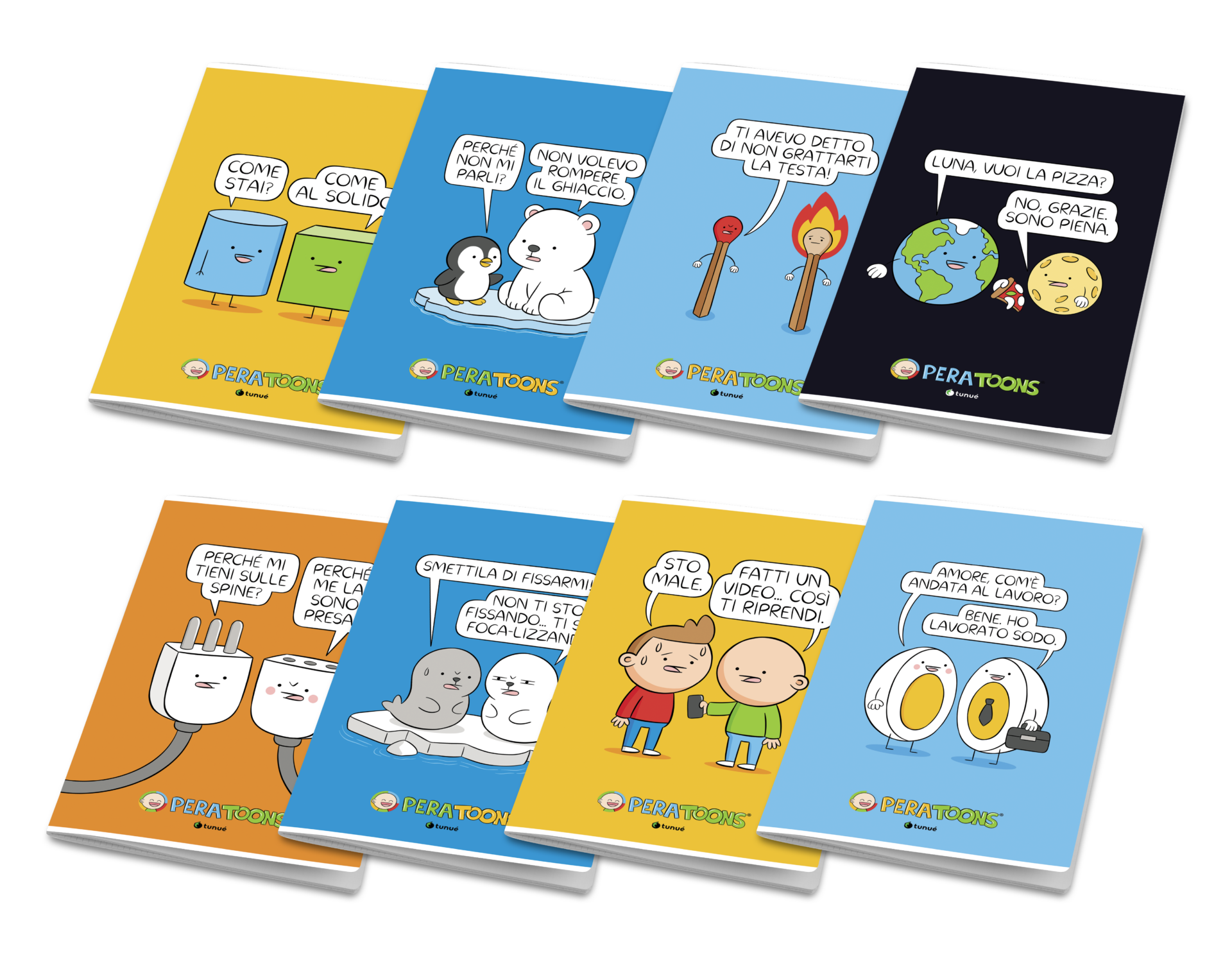 Tunuè Quaderno A4 righe Pera Toons gadget scuola