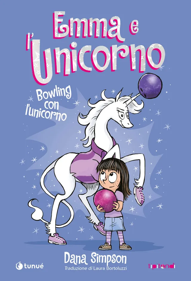 Tunué Emma e l'Unicorno Vol.9 fumetto Bowling con l'unicorno kids