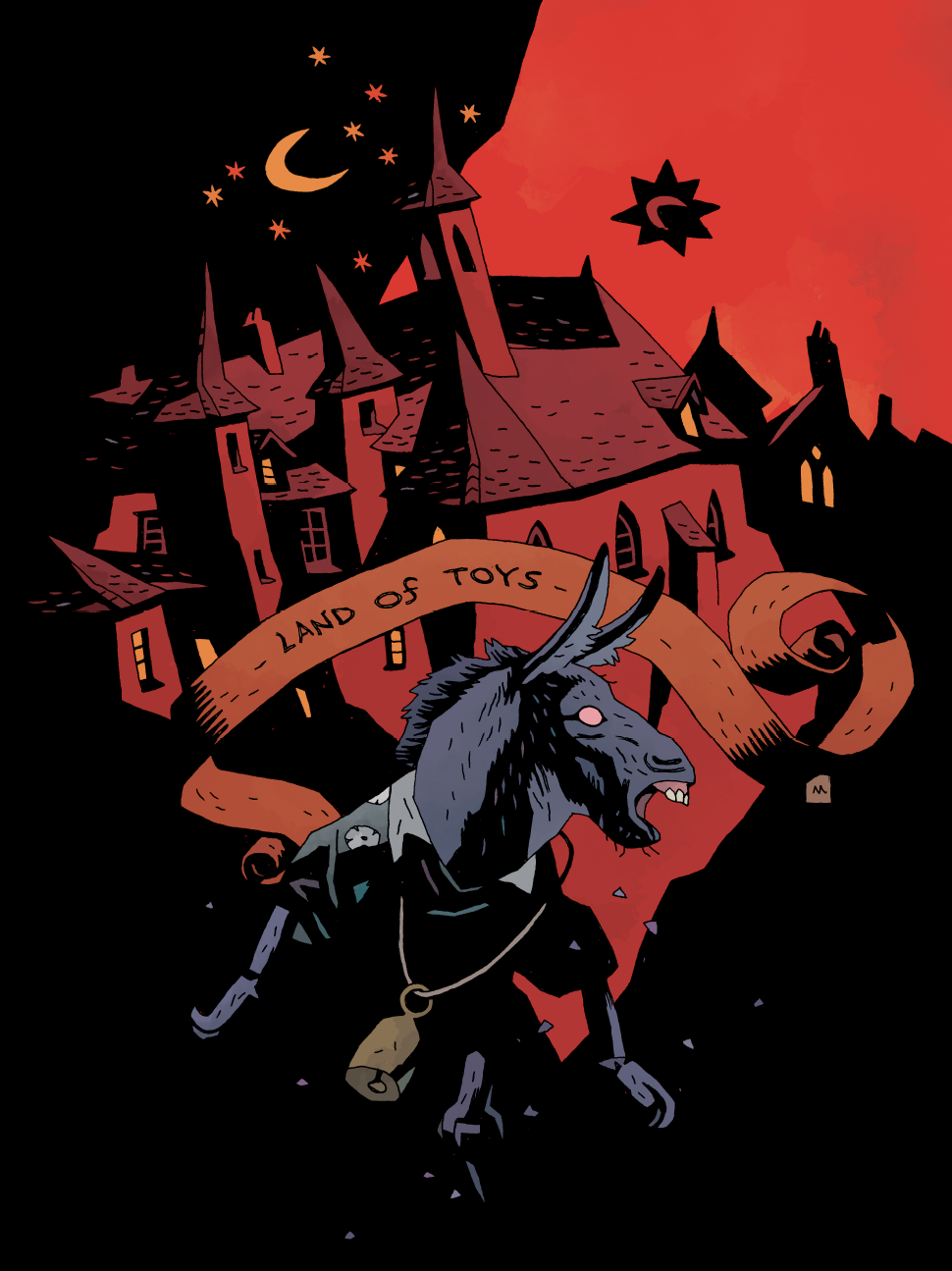 Nicola Pesce Nuvole Pinocchio illustrato da Mike Mignola fumetto