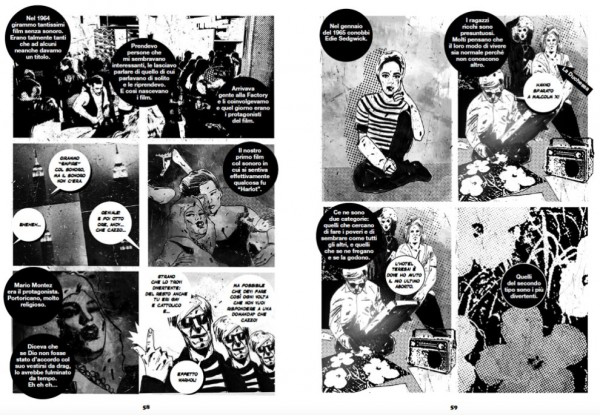 BeccoGiallo Biografie Warhol L'intervista fumetto 208 pp