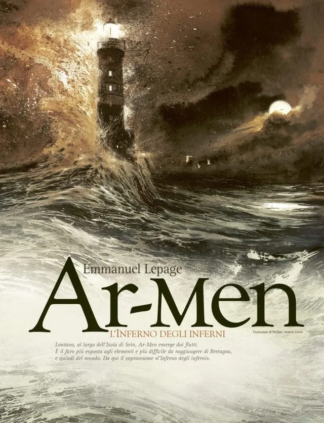 Tunué Prospero's Books Ar-Men L'Inferno graphic novel faro