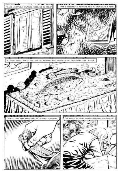 BeccoGiallo Graphic Journalism Thyssenkrupp fumetto 112 pagine b/n