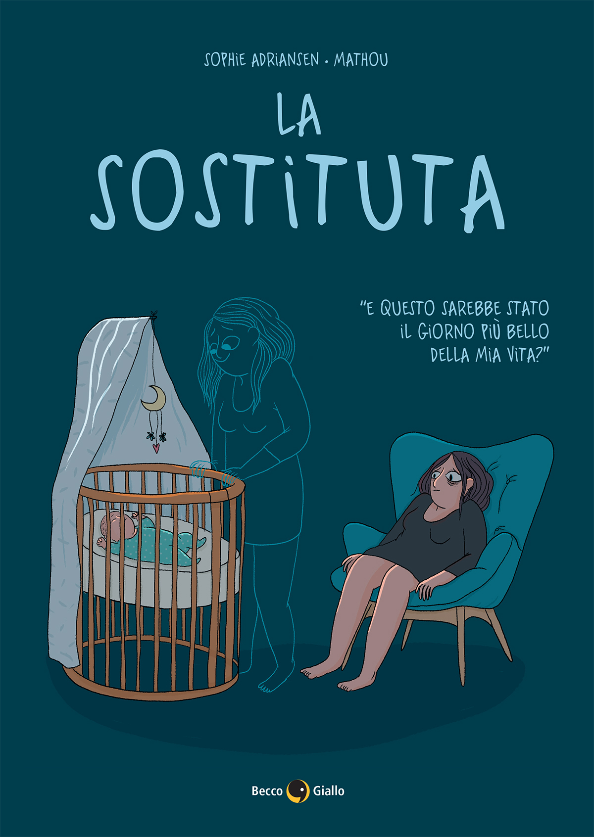 BeccoGiallo La sostituta graphic journalism fumetto brossura