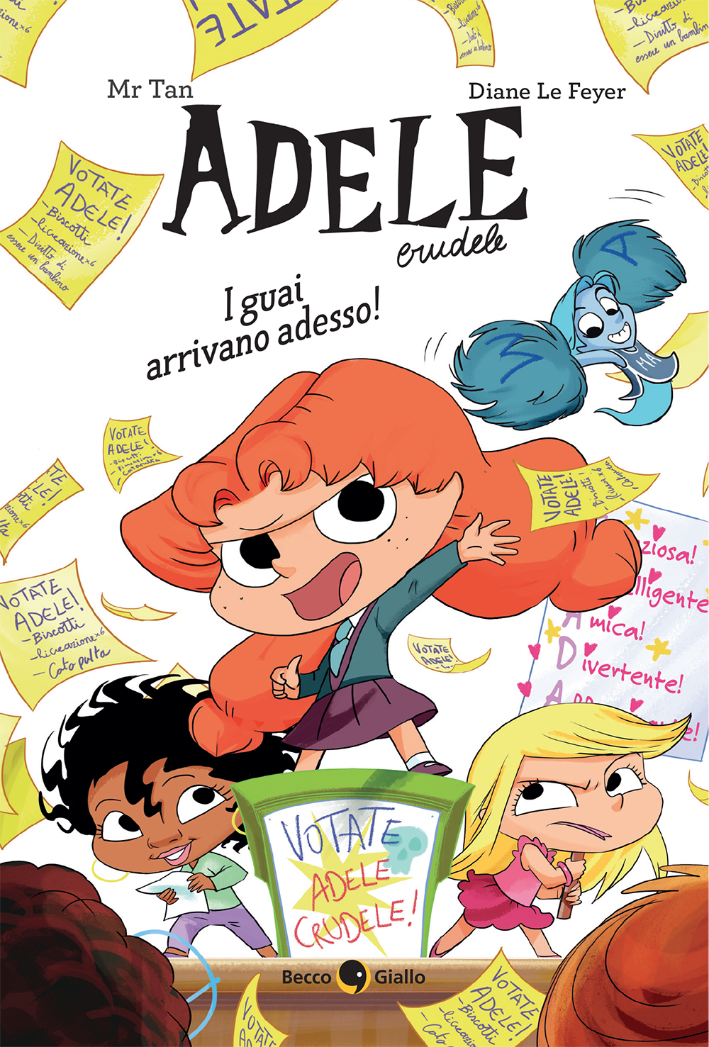 BeccoGiallo Kids Adele Crudele fumetto 96 pp con alette