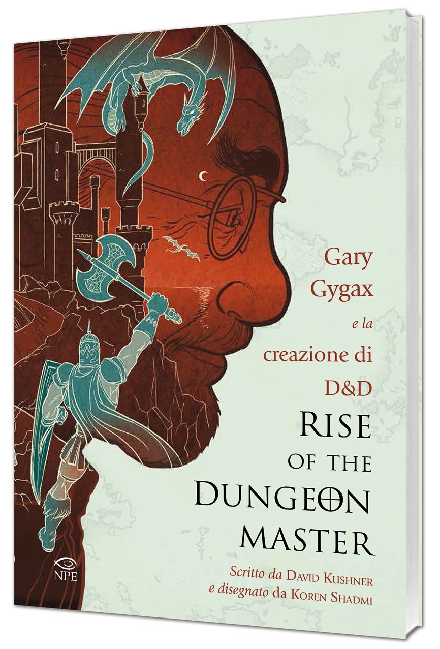 Nuvole in Tempesta Rise of the Dungeon Master graphic novel brossurata