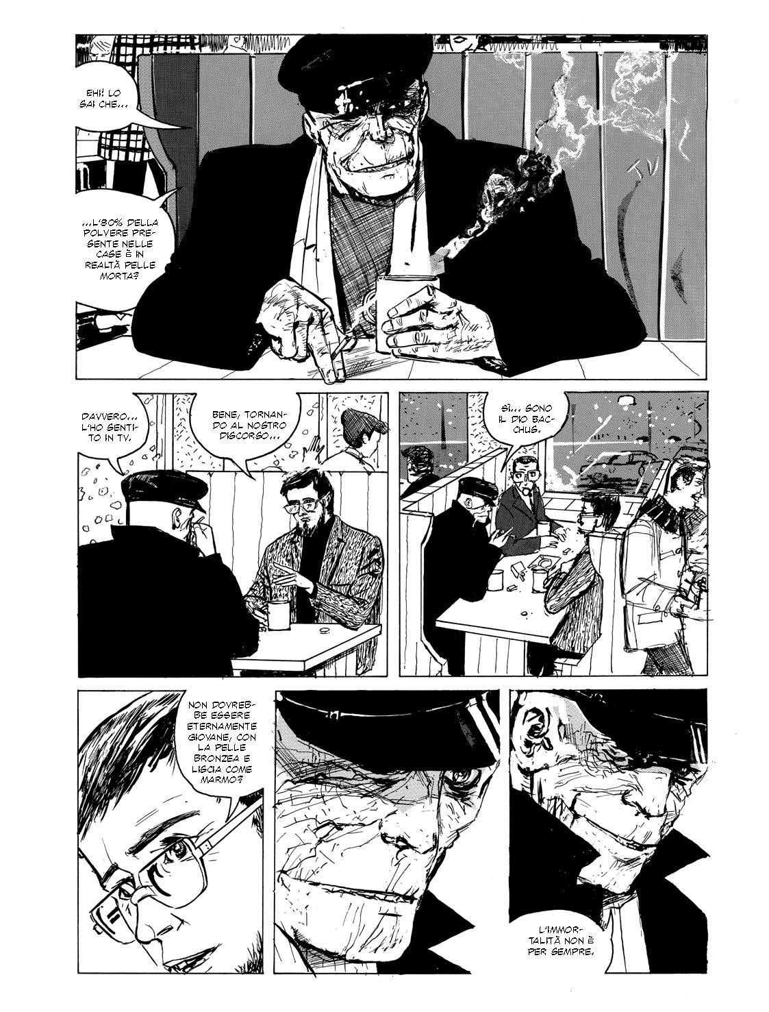 Nicola Pesce Bacchus Nuvole in Tempesta fumetto integrale
