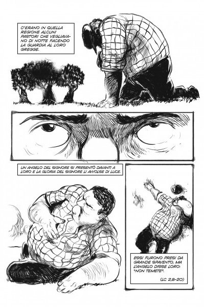 BeccoGiallo Graphic Journalism Ilva comizi d'acciaio fumetto bn