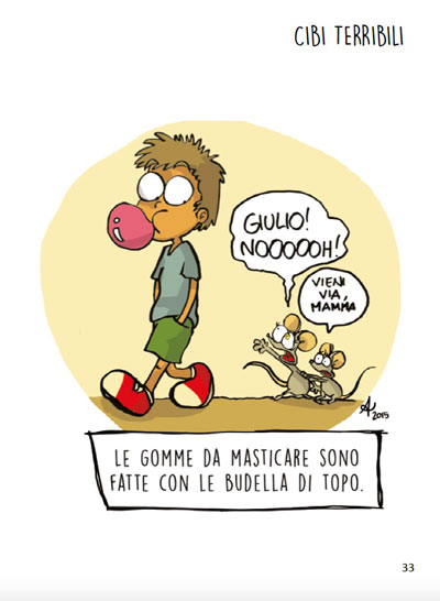 Nicola Pesce Le terribili leggende metropolitane fumetto bambini