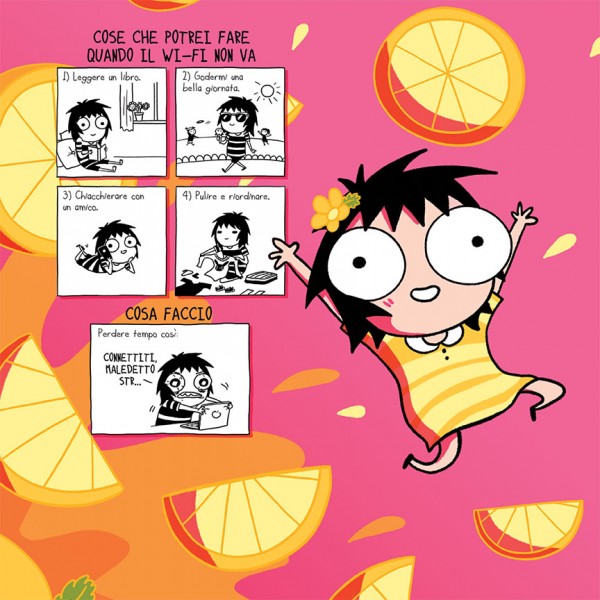 BeccoGiallo Webcomics Crescere, che palle! fumetto calendario 2018 colori