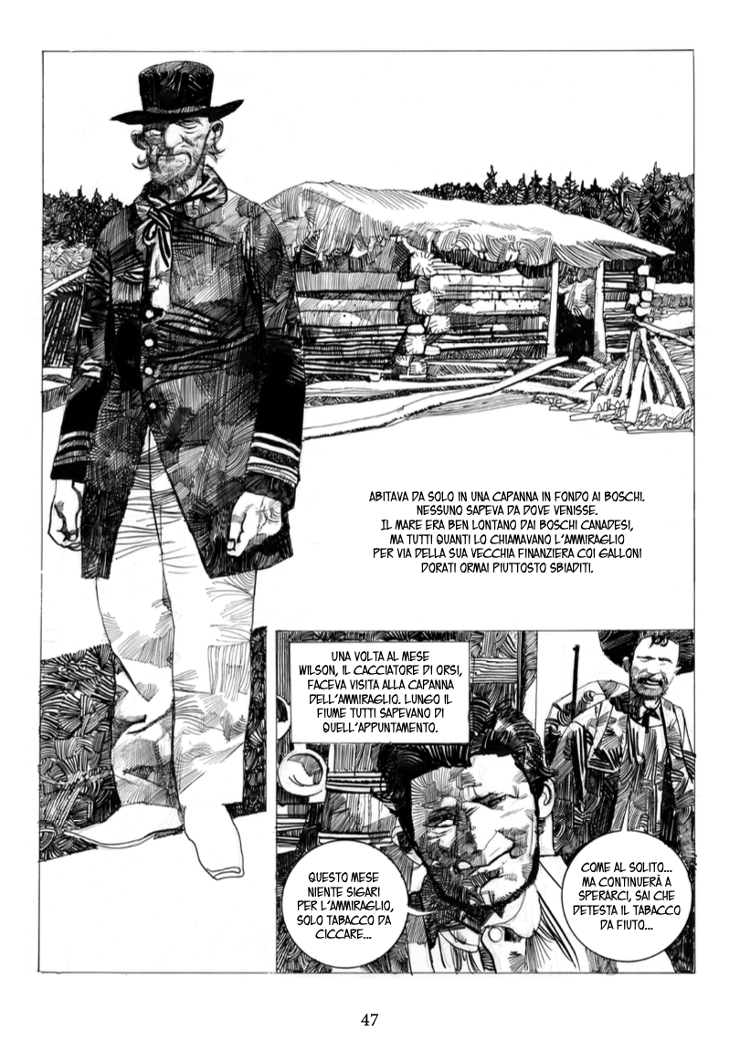 Nicola Pesce Maestri del Fumetto Colt Frontier fumetto brossurato