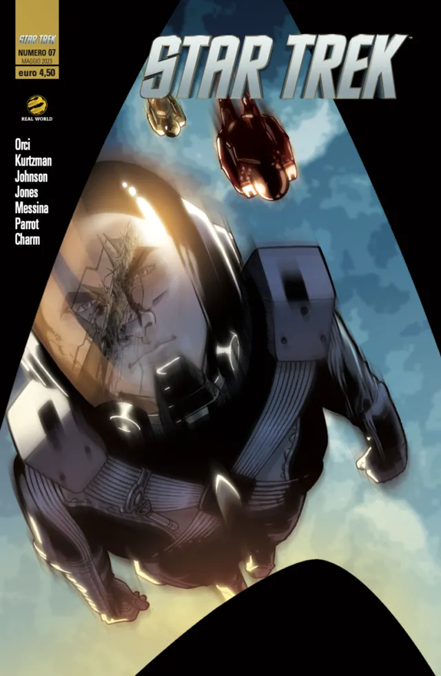Goen Star Trek 7 fumetto volume 7 prequel Nero