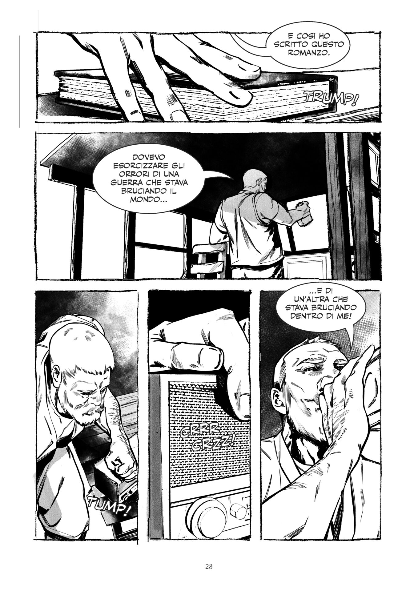 Nicola Pesce Ernest Hemingway Per chi suona il passato fumetto