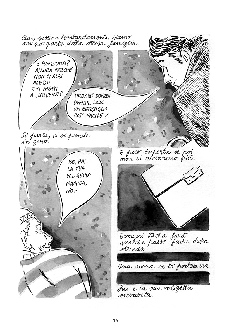 BeccoGiallo Biografie Anna Politkovskaja fumetto 128 pp bianco nero