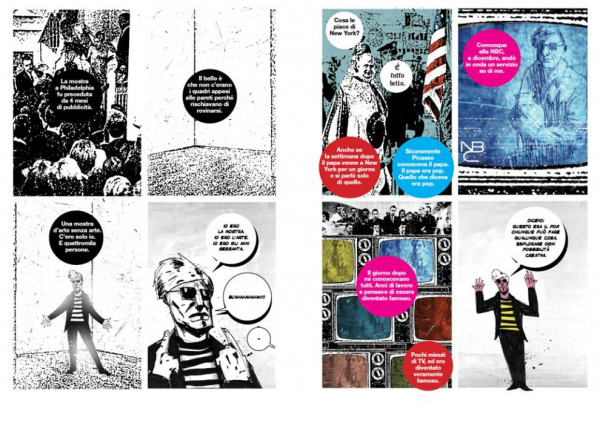 BeccoGiallo Biografie Warhol L'intervista fumetto 208 pp