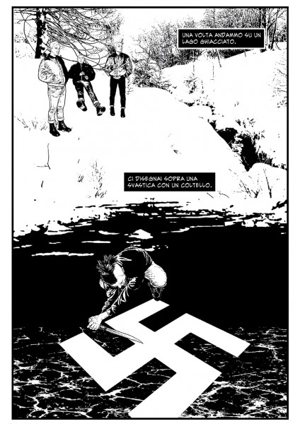 BeccoGiallo Graphic Journalism Lupi bianchi fumetto brossura 226 pp