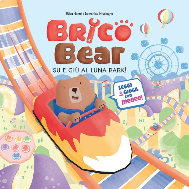 BeccoGiallo Kids Brico Bear Su e giù al Luna Park fumetto 48 pp
