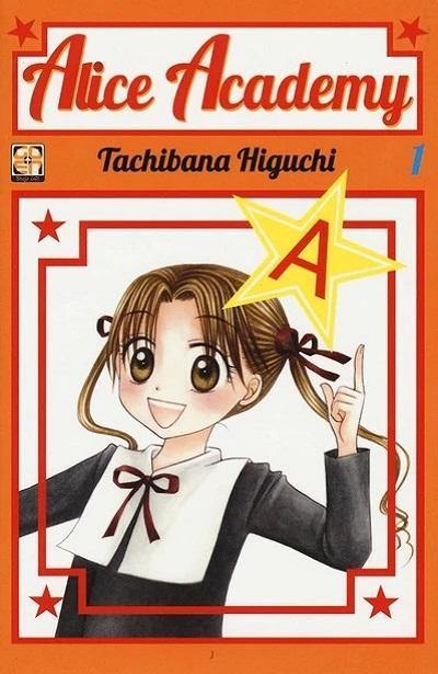 Goen Alice Academy Pack 1-3 manga scolastico con bag