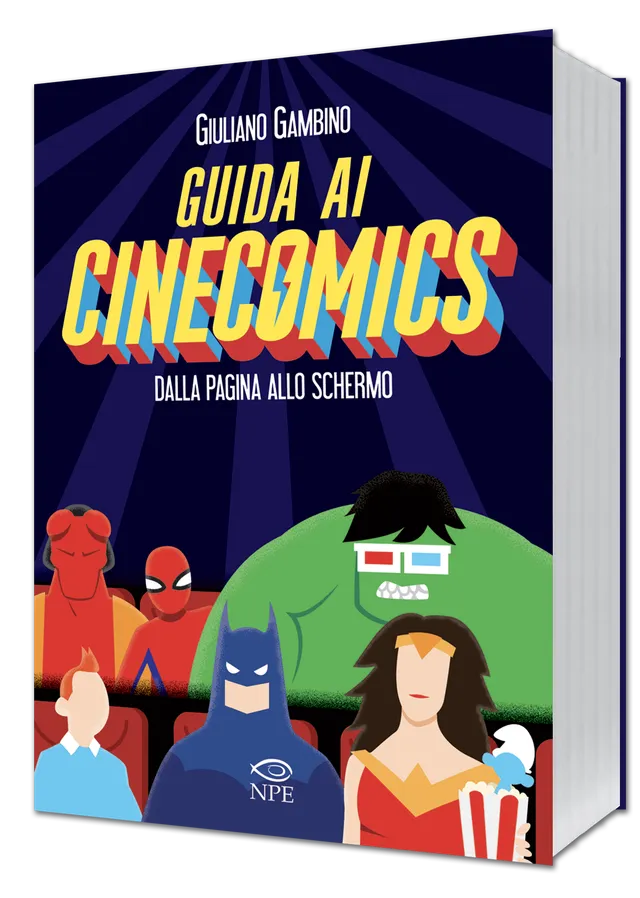 Nicola Pesce Guida ai cinecomics libro brossurato supereroi