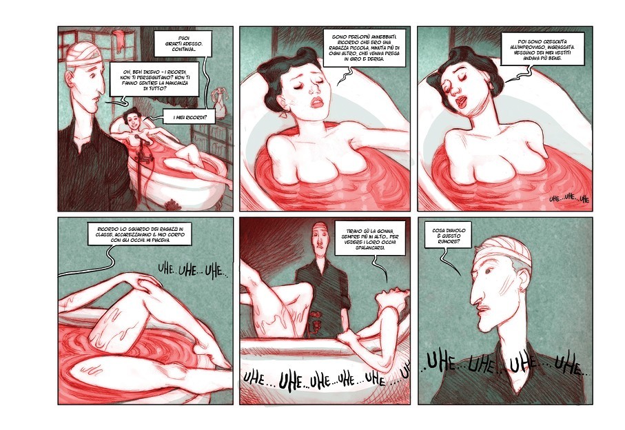 Nicola Pesce Nuvole in Tempesta Abaddon fumetto fantasy