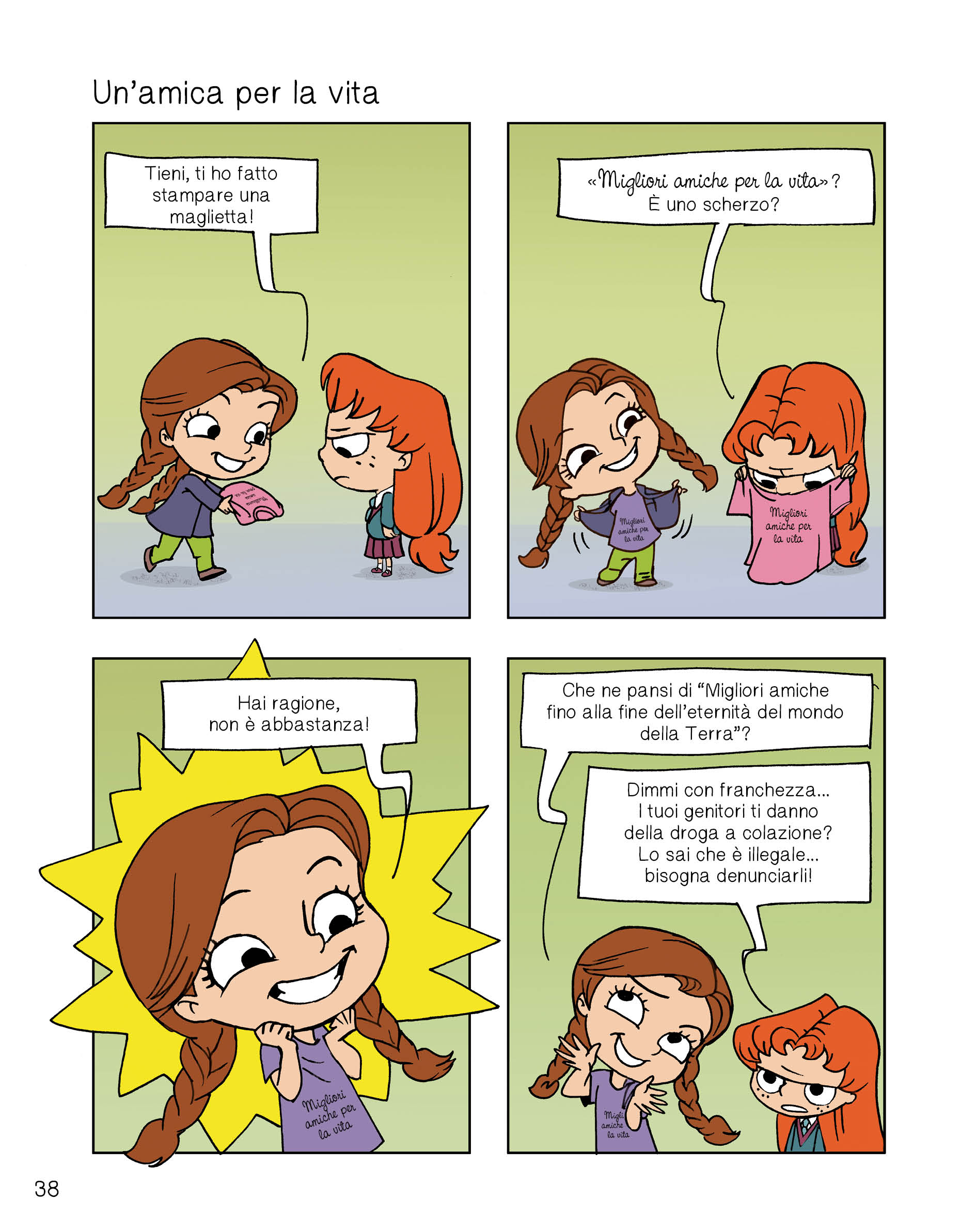 BeccoGiallo Kids Adele Crudele Genitori vendesi fumetto 96 pagine