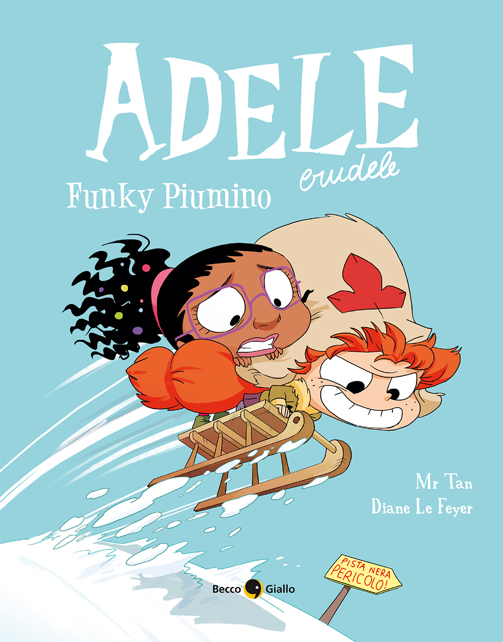 BeccoGiallo Kids Adele Crudele Funky Piumino fumetto 80 pp