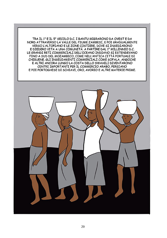 BeccoGiallo Graphic Journalism Crescere in Mozambico fumetto 128 pp