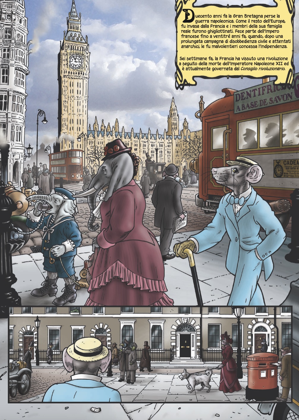 Nicola Pesce Nuvole in Tempesta Grandville Omnibus Vol.1 fumetto integrale