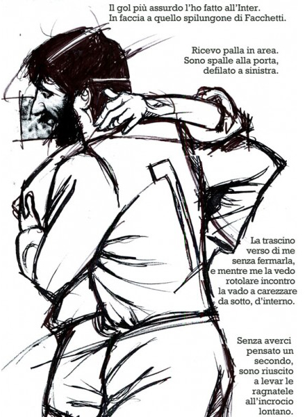 BeccoGiallo Biografie Gigi Meroni il ribelle granata fumetto 144 pp